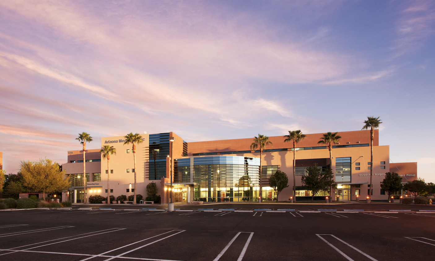 Commercial Portfolio Del Webb Medical Building C Sun City, AZ- Exterior View | Orcutt Winslow Architects