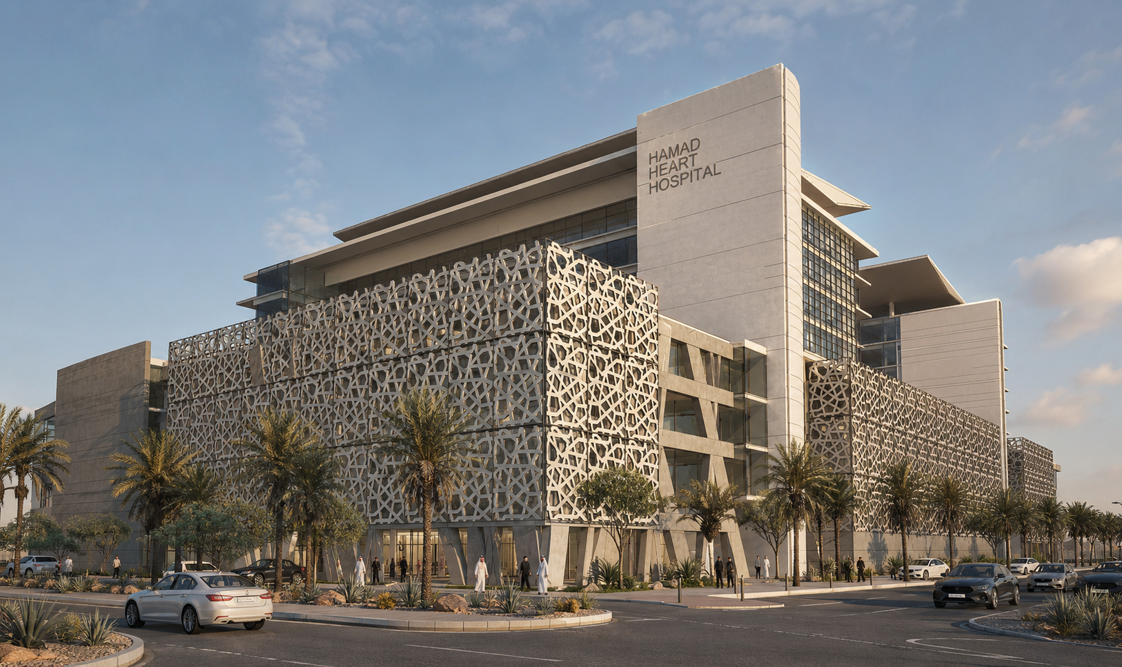 Commercial Portfolio Proposal for a New Heart Hospital, Arab States | Cuningham Group Architects