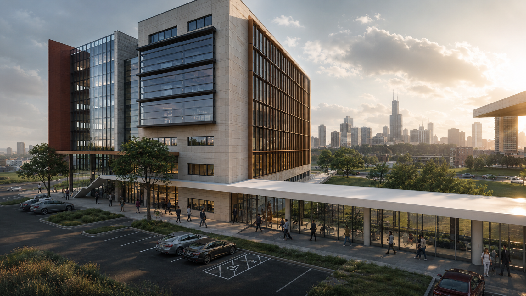 Commercial Portfolio Proposed Hospital Addition in Phoenix | Cuningham Group Architects
