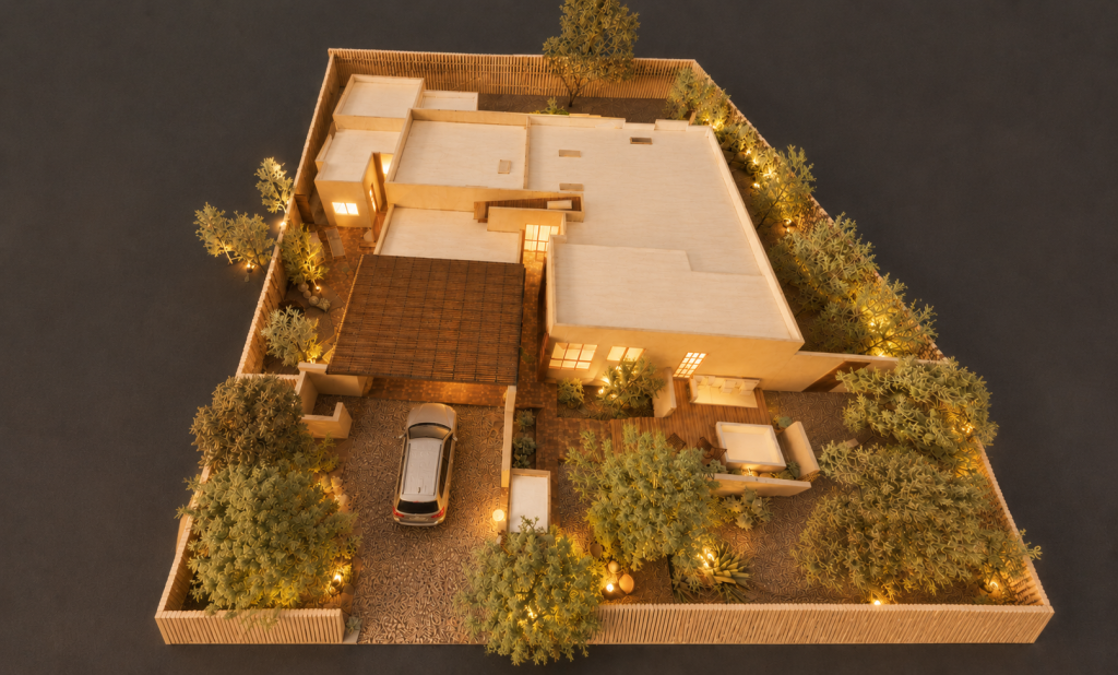 Casa Solana Renovations- Basswood Model