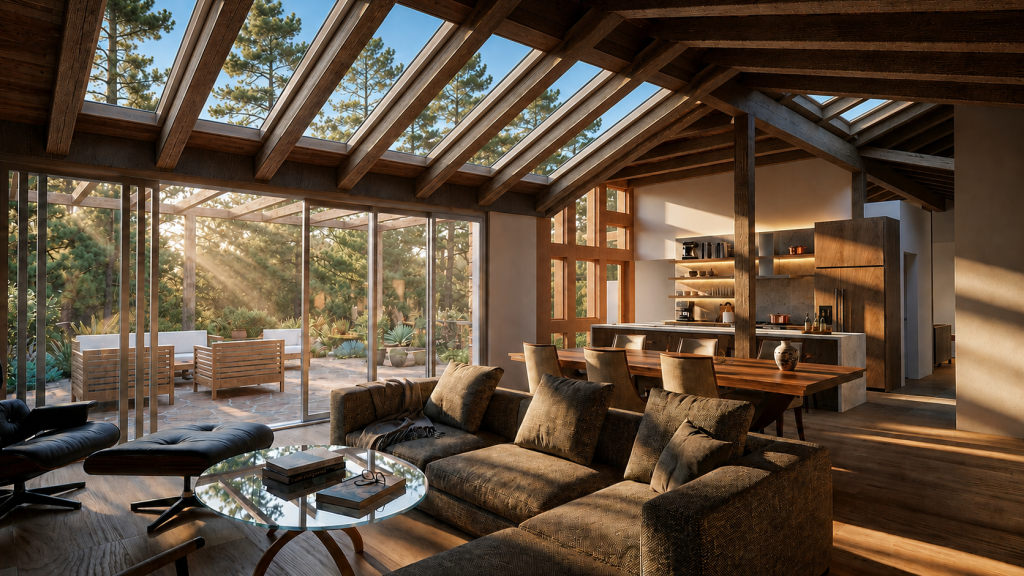 Ranch House Conversion to Two Dwelling Units-Primary Living Room